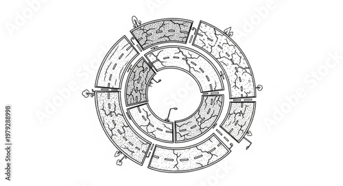 Circular ancient artifact with intricate carvings and symbols.