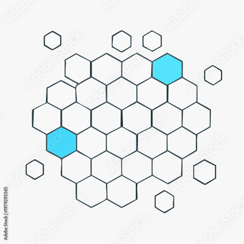 Stylized isometric illustration showcasing efficient cargo delivery and reliable supply chain logistics with a fully loaded transport truck on a modern roadway