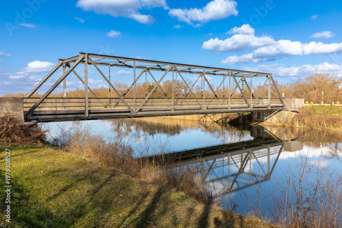 Brücke über den Lechkanal bei Meitingen