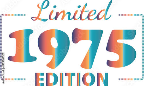 limited edition 1975 t shirt design