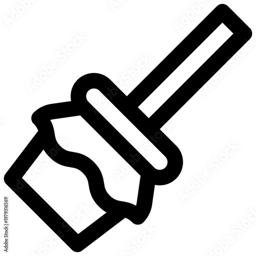 Zambomba. Editable stroke vector icon.