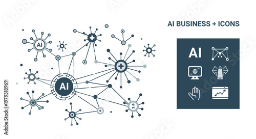 Stylish abstract graphic evoking connectivity and growth. Ideal for illustrating modern concepts, data analysis, or technology-driven innovation in bu