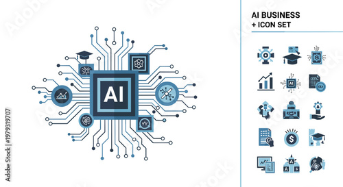 A clean and modern graphic featuring interconnected circuitry lines, conveying a sense of innovation and seamless connection for technology-focused pr
