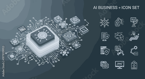 Abstract illustration of a neural network, symbolizing complex processes, intelligence, and data analysis. Perfect for tech articles or showcasing inn