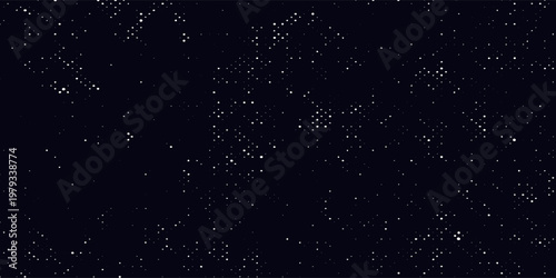A real dark night sky with plenty of stars