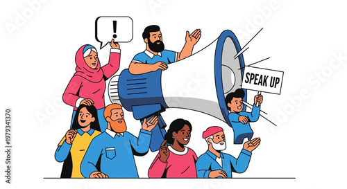 Empowering Voices Diverse Community Speaks Up Together, Fostering Dialogue and Advocacy for Social Issues