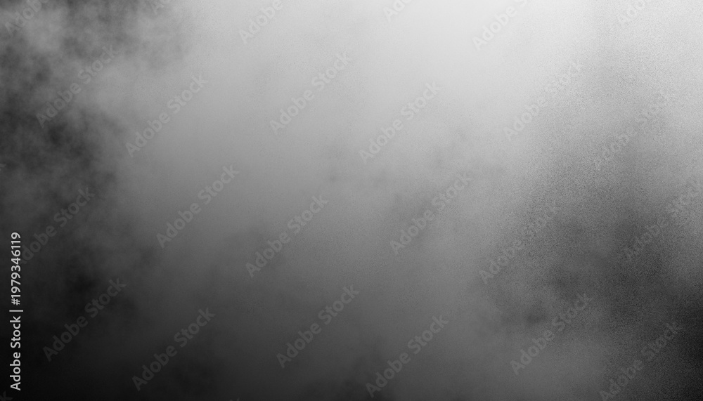 Fototapeta premium Gray dust sand soil smoke cloud particles isolated on a transparent white background. Sandstorm effect, smog, dust explosion rising, Smoke