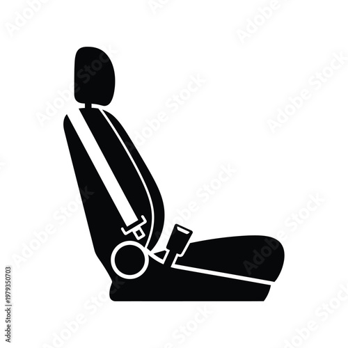 Car Seat Belt Buckle.