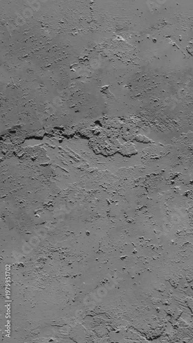 Rough Concrete Wall Background Loop, 4K. Bright Fast Changing Concrete Wall Texture. Looped Vertical Background Made of Rough Cement Wall. Surface of Uneven Concrete Wall With Raw Texture.	