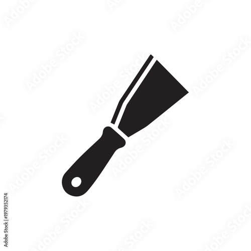 Putty Scraper Illustration