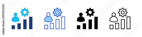 Challenge Multiple Style Icon Set Collection Pack Web Banner Vector 