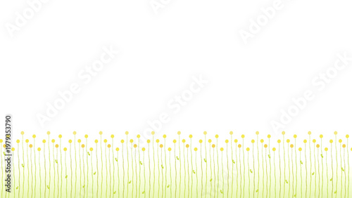 16:9背景、背景、たんぽぽ、菜の花、春背景、イラスト、壁紙、横長、bg、background
