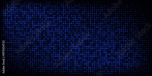 Led screen light background texture with pixel pattern. Digital tv display wall panel in blue, pink and purple gradient. Abstract bright television videowall grid vector design template with circle