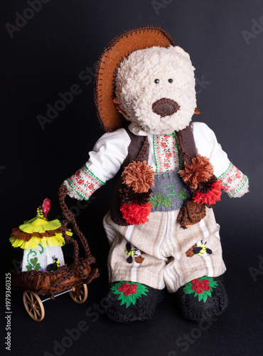 couple of bears in Ukrainian style