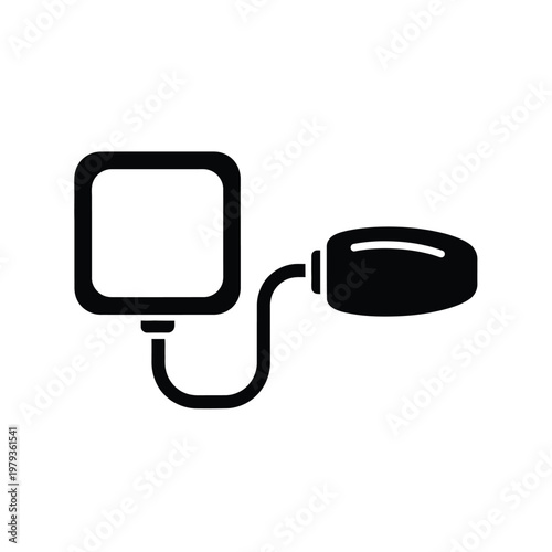 Blood Pressure Monitor Icon.