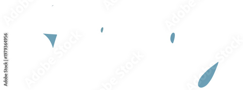 Kite fragments flying in air.