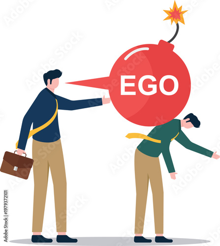 Professional shouting into an EGO bomb