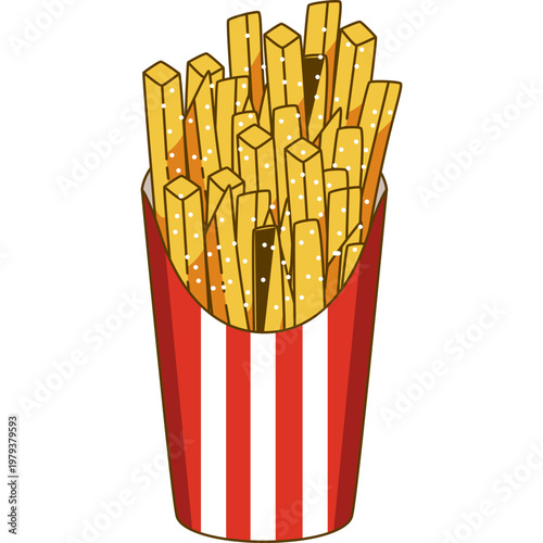 French Fries Illustration