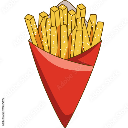 French Fries Illustration