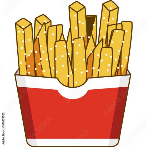 French Fries Illustration