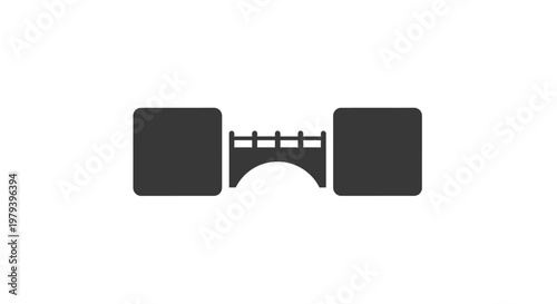 Black electronic device components isolated.