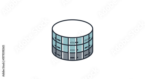 A stack of silver metallic disks.