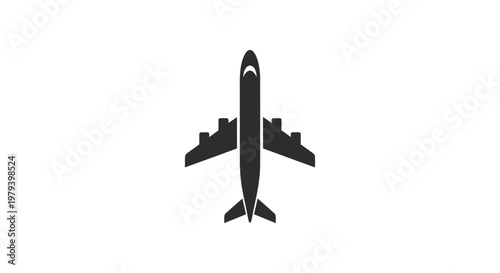 Cuadro en lienzo Airplane flying in the air.