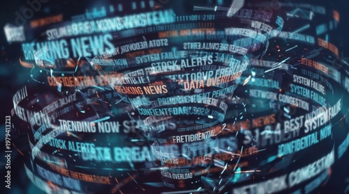 Dynamic News Display with Breaking Alerts and Information.
