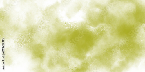 Beautiful abstract watercolor background. Beauty sweet pastel yellow and green colorful with fluffy clouds on sky. multi color rainbow image. abstract fantasy growing light. .6119