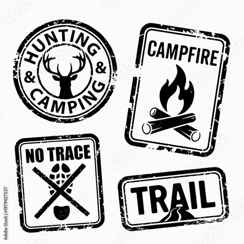 Tableau sur toile Enjoy the outdoors responsibly with proper hunting license preparation