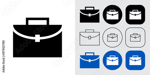 Collection of Work Bag Icon for Business
