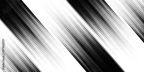 Distorted grunge layer error. Noise destroys texture. Vector trendy deformed glitch shape