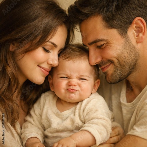 happy family portrait