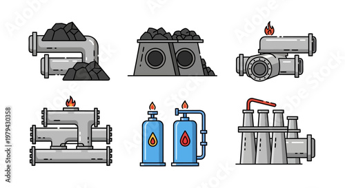 Industrial machinery and equipment details.