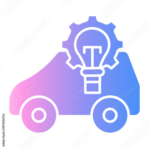 deep learning Gradient icon