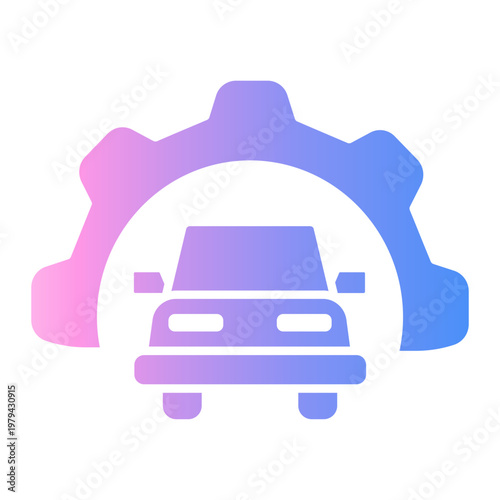 automotive Gradient icon