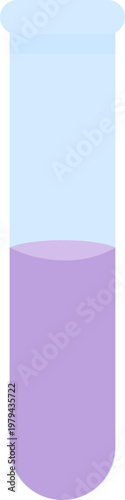 Purple test tube