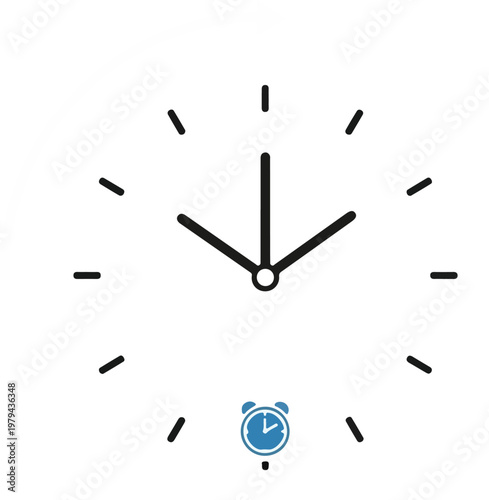 Clock and Alarm Clock Combination.