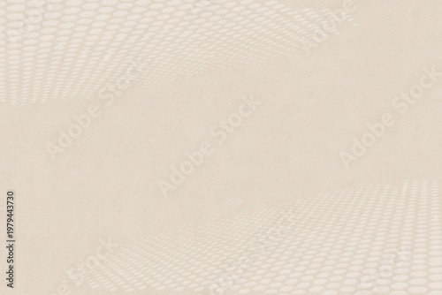 Tableau sur toile Honeycomb Texture: A subtly textured Honeycomb pattern adds depth and interest to a smooth beige background, creating a versatile surface