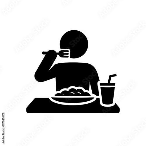 Eating Dinner Icon