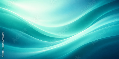A smooth abstract blue wave background features a flowing liquid texture with soft light patterns and silk satin motion for a modern vector wallpaper design