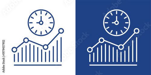 Energy Efficiency Blue And White Icon Style Collection