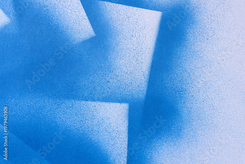 青色のスプレー塗料で塗った背景	