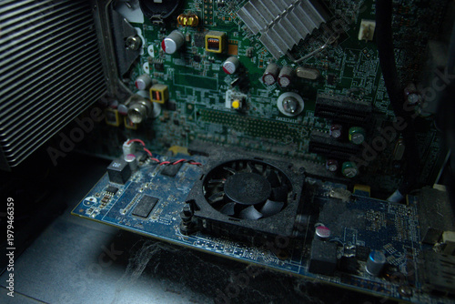 printed circuit board with processor