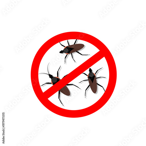 No Insect Sign Icon