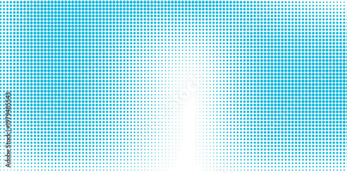 Transparent Vector Gradient Blue Color Halftone Background Staggered Dots Pattern modern dotted arts abstract