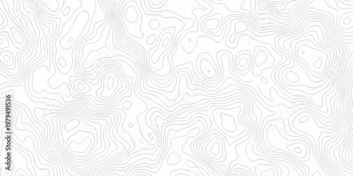 Abstract pattern with lines topographic map background. Topography and geography map grid abstract backdrop. Topographic cartography. Topographic Map. Topographic Relief.