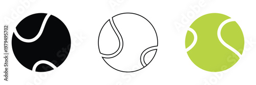 Tennis ball. icon .tennis ball icon vector logo design flat style. tennis ball icon vector design template on white background . Vector Illustration .EPS 10 .