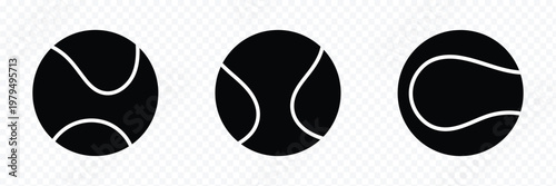 Tennis ball. icon .tennis ball icon vector logo design flat style. tennis ball icon vector design template on white background . Vector Illustration .EPS 10 .