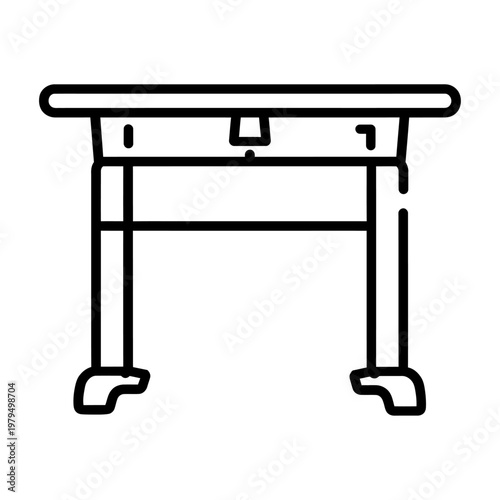 Vector of a traditional wooden japanese torii gate
